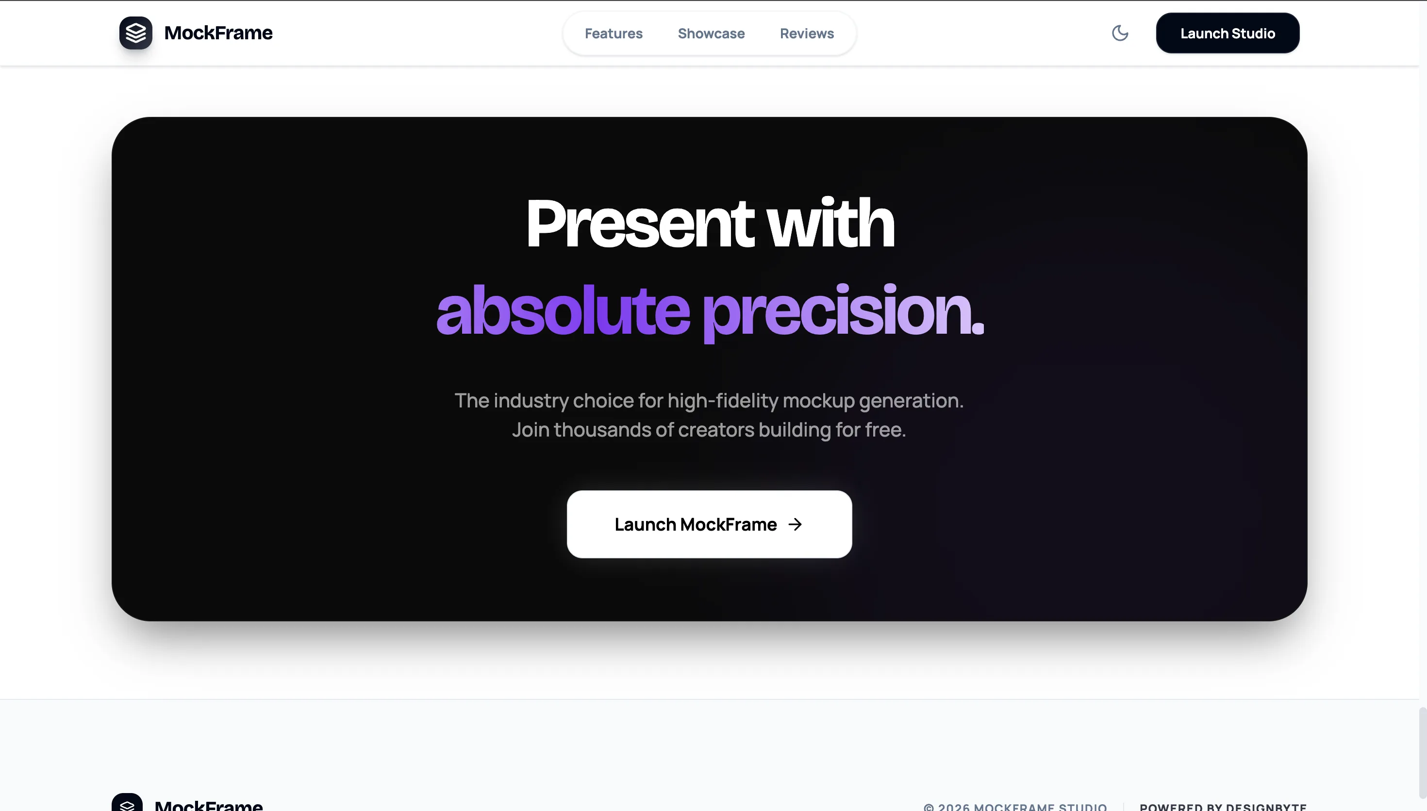 Mockframe — 6